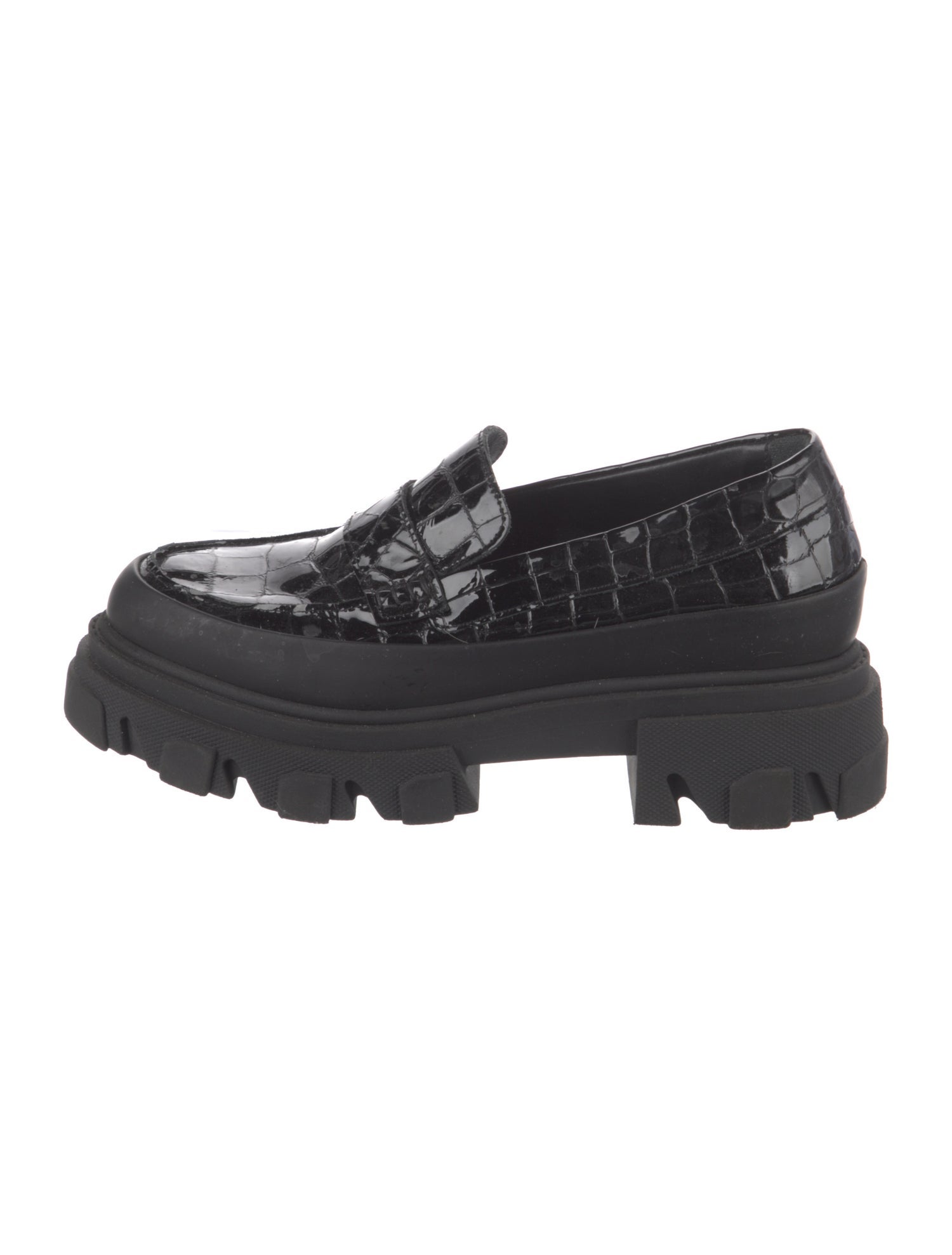 Ganni Patent Leather Loafers