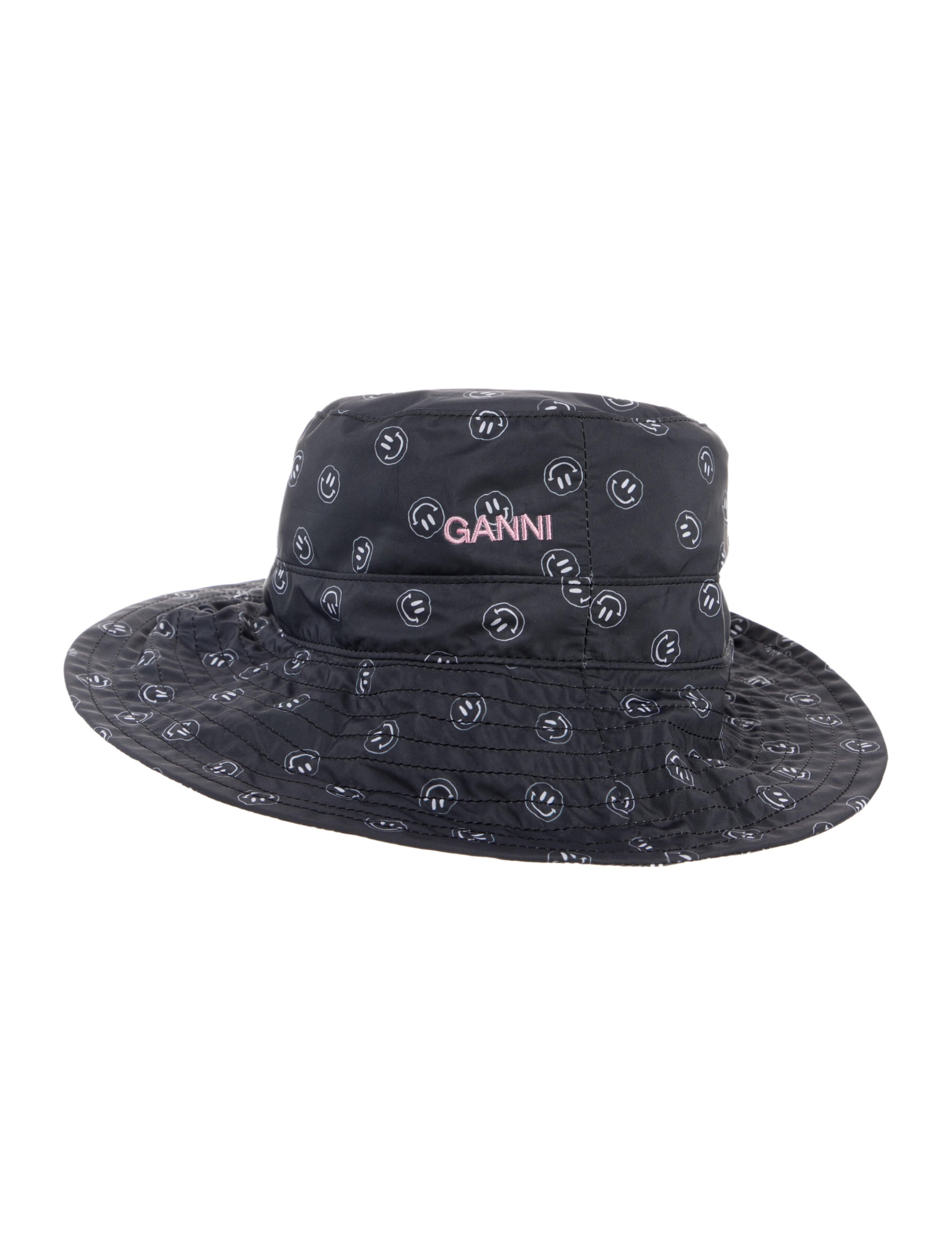 Ganni Polyester Blend Bucket Hat