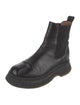 Ganni Leather Chelsea Boots