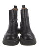 Ganni Leather Chelsea Boots