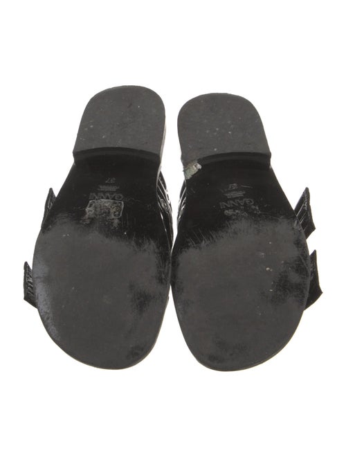 Ganni Patent Leather Slides