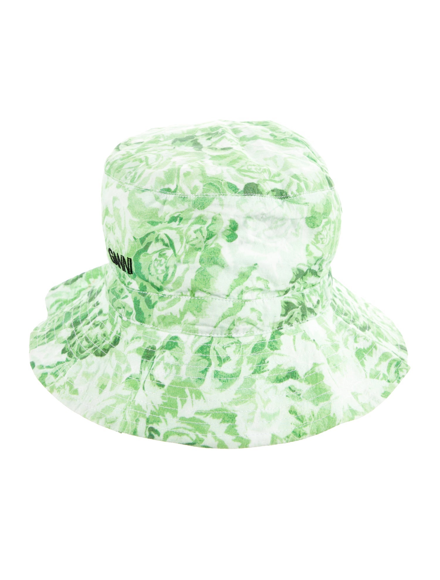 Ganni Floral Print Bucket Hat