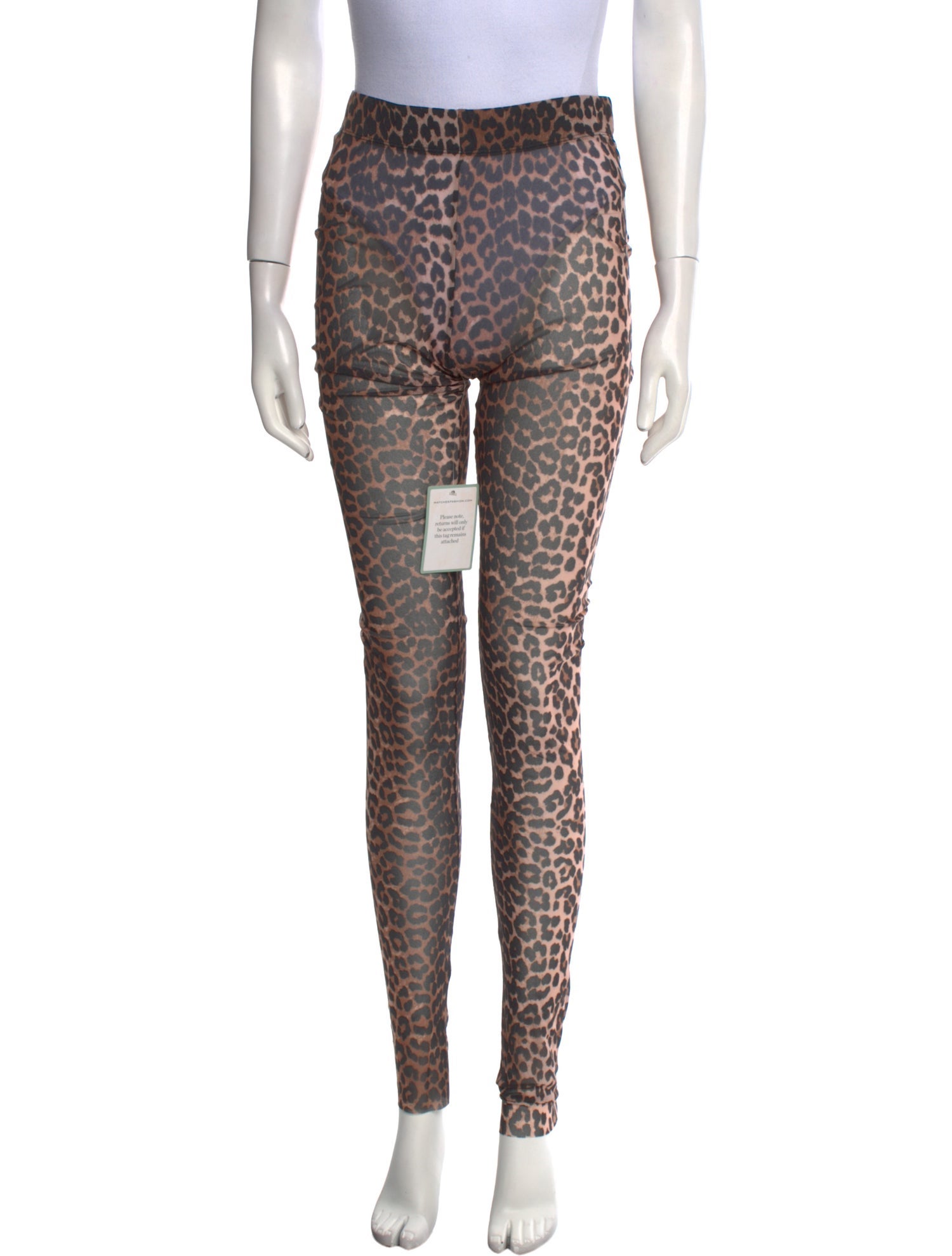 Ganni Mesh Skinny Leg Pants w/ Tags