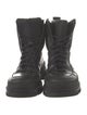 Ganni Leather Combat Boots