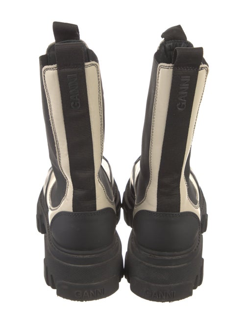 Ganni Leather Chelsea Boots