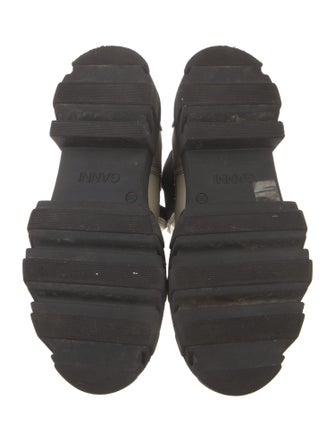 Ganni Leather Chelsea Boots