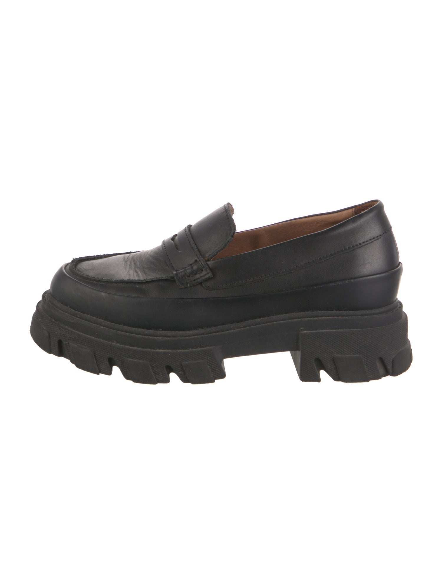 Ganni Leather Loafers
