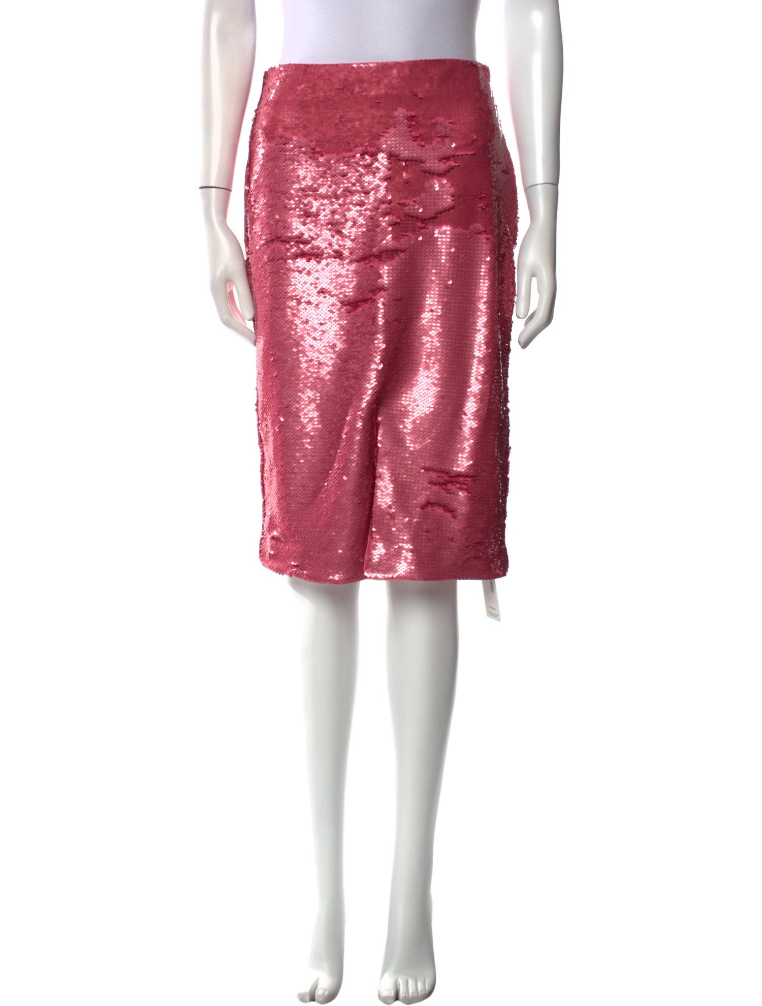 Ganni Sequin Embellishments Knee-Length Skirt