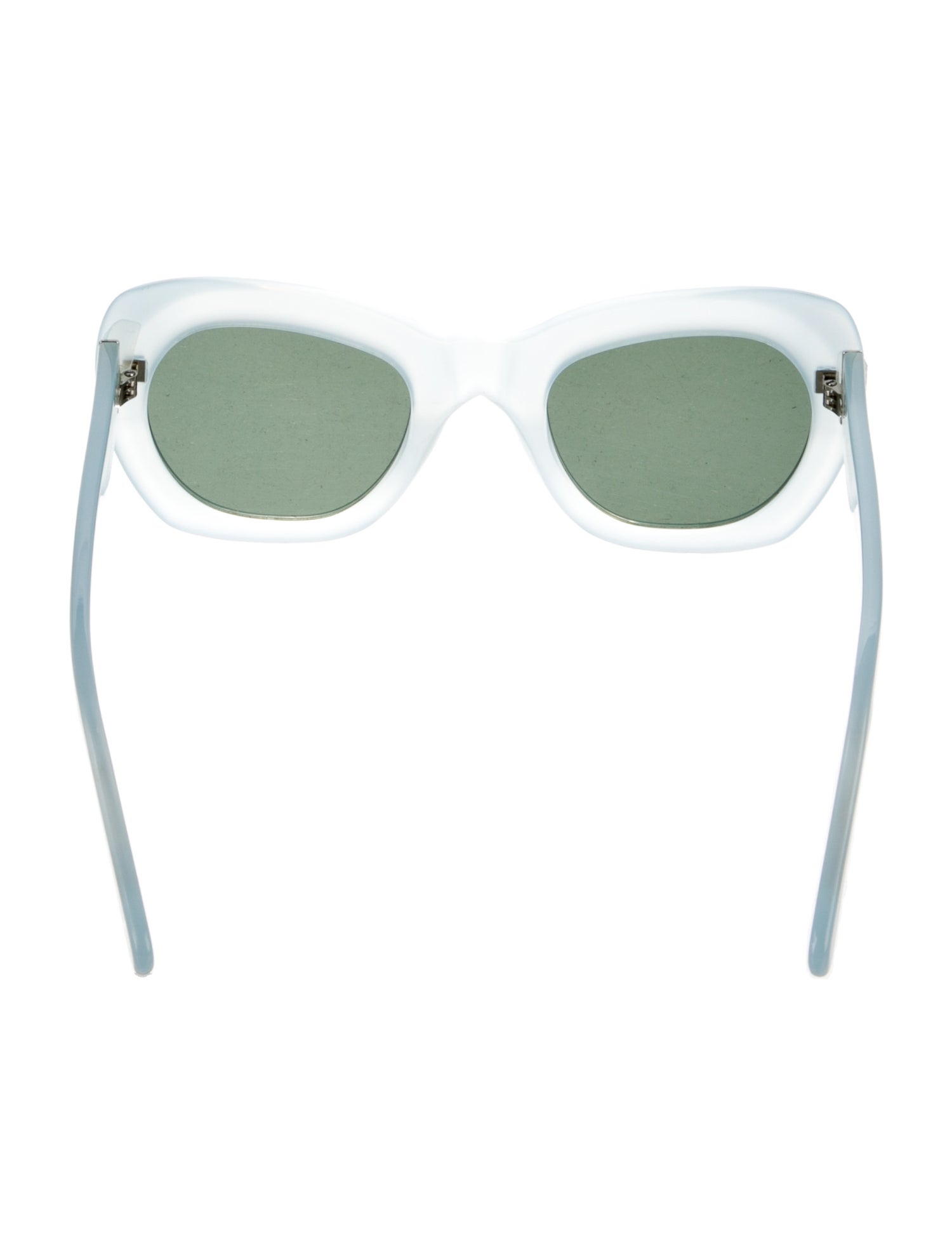 Ganni Aviator Tinted Sunglasses