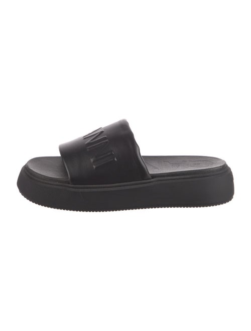 Ganni Leather Slides