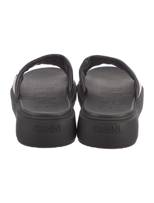 Ganni Leather Slides