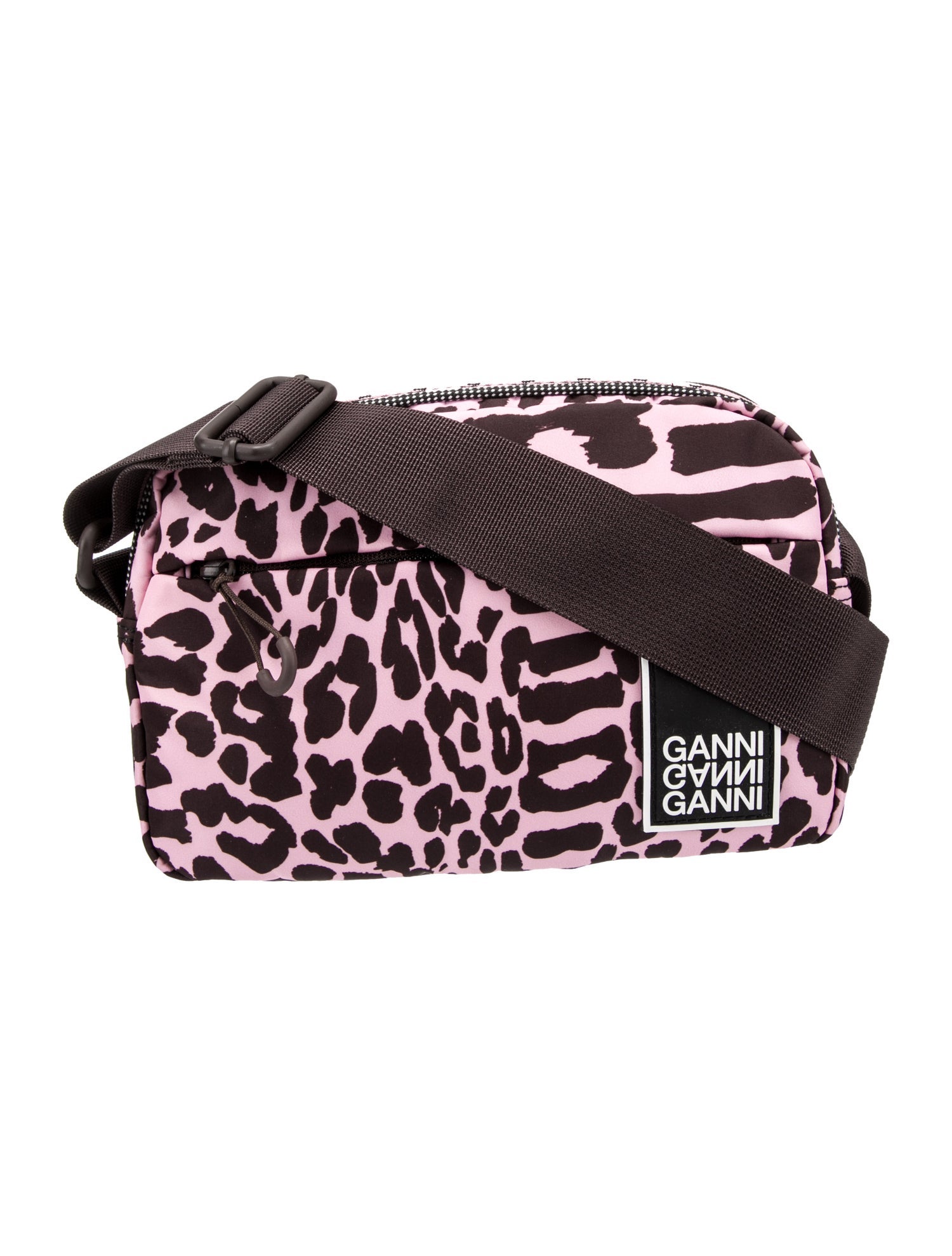 Ganni Nylon Messenger Bag