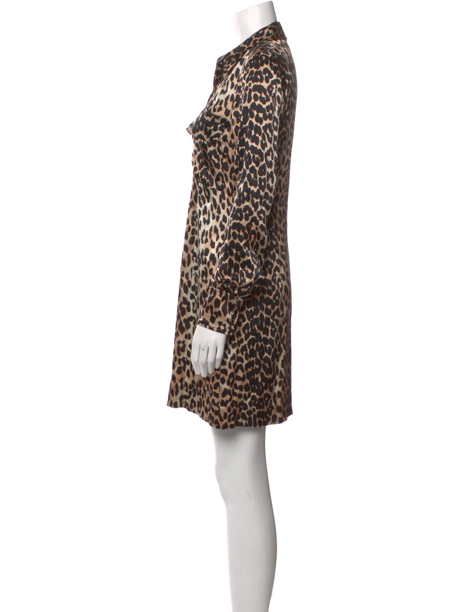 Ganni Silk Mini Dress