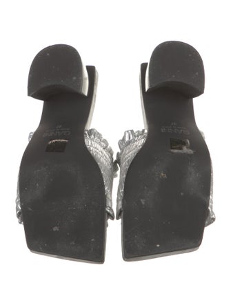 Ganni Leather Slides