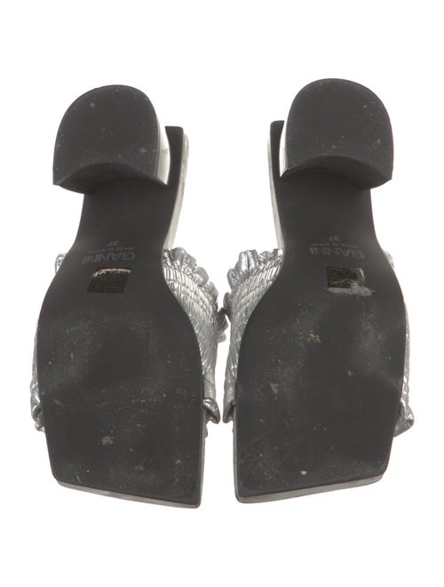 Ganni Leather Slides