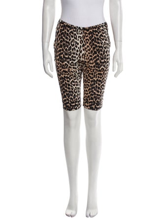 Ganni Animal Print Pajamas