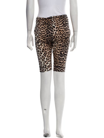 Ganni Animal Print Pajamas