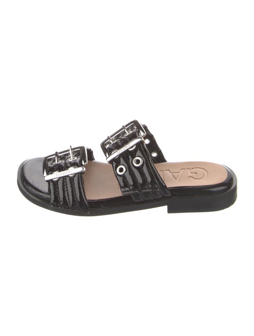 Ganni Patent Leather Slides