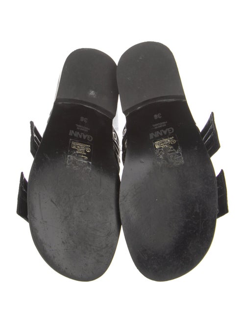 Ganni Patent Leather Slides