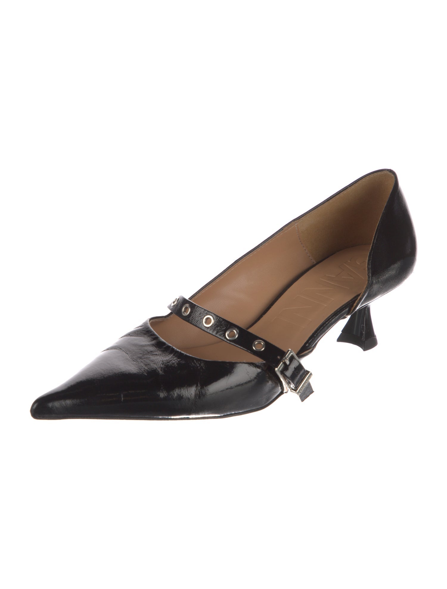 Ganni Leather Pumps