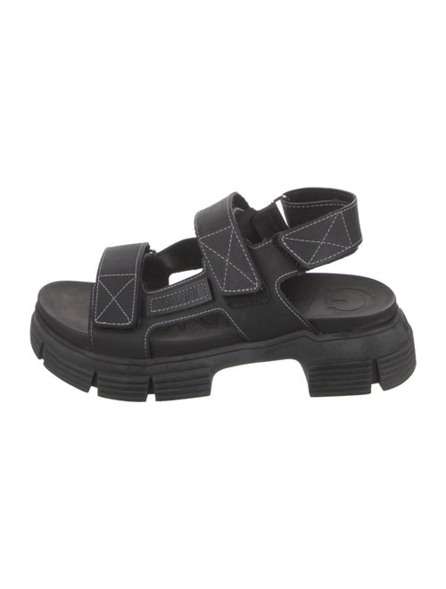 Ganni Rubber Slingback Sandals