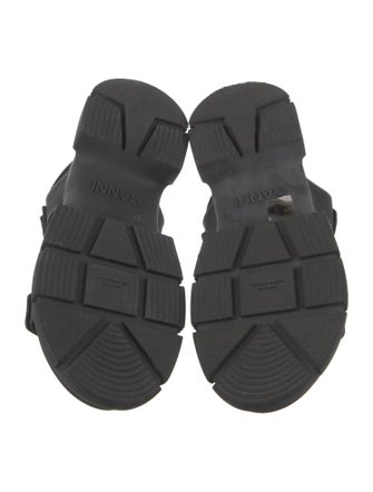 Ganni Rubber Slingback Sandals