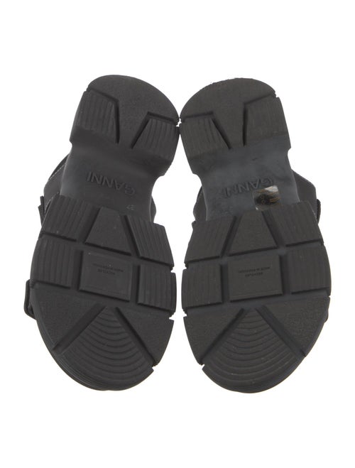 Ganni Rubber Slingback Sandals