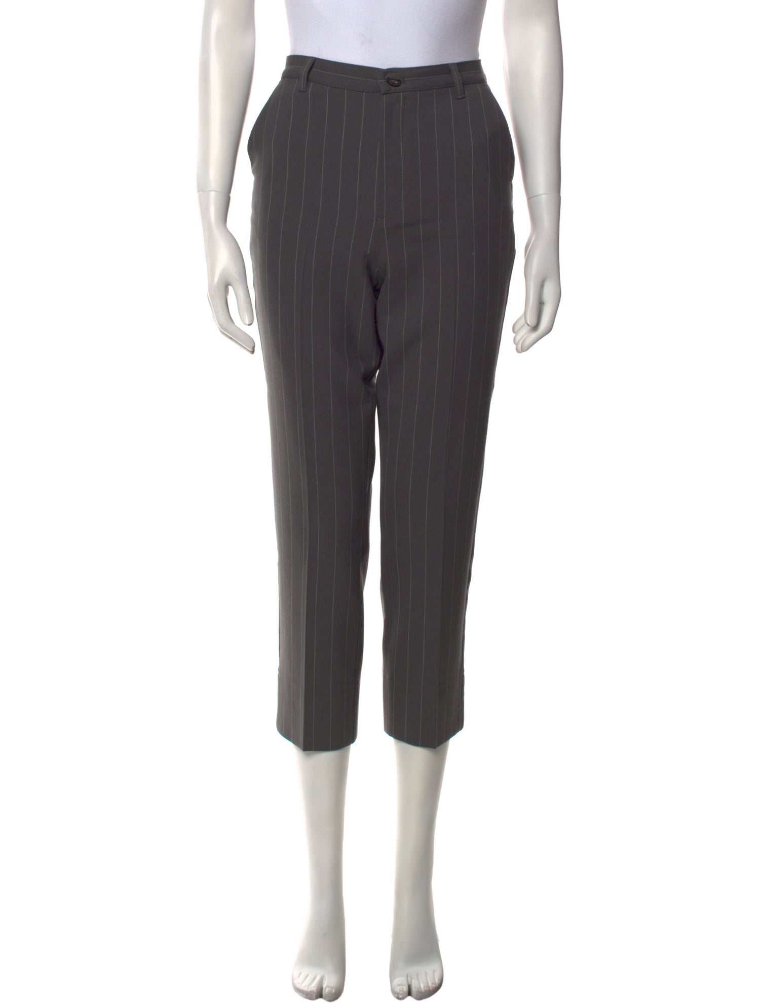 Ganni Striped Straight Leg Pants