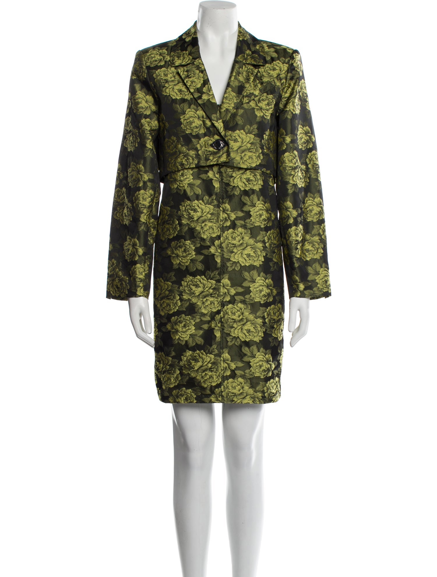 Ganni Floral Print Dress Set