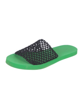 Ganni Lasercut Accents Slides