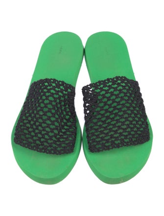 Ganni Lasercut Accents Slides