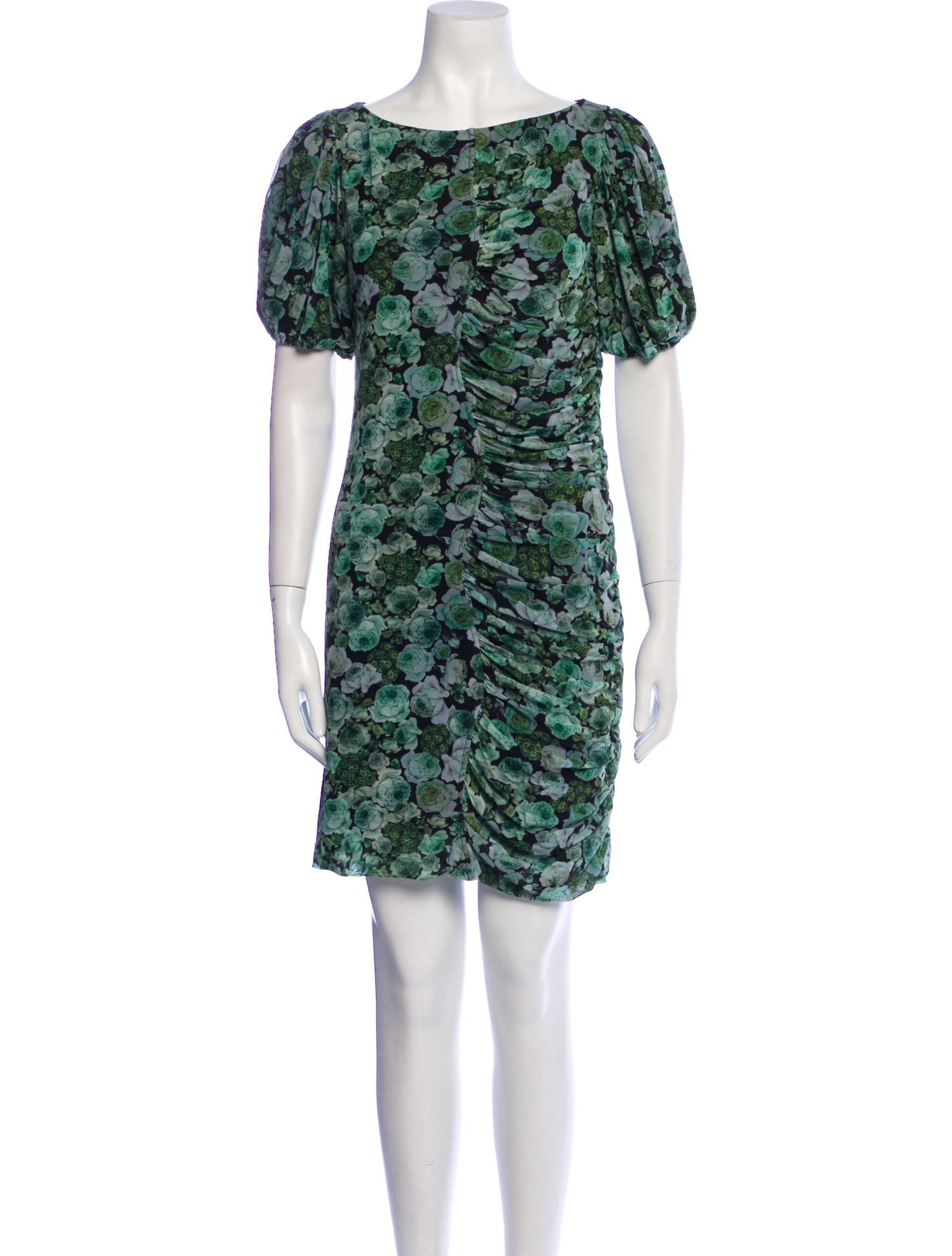 Ganni Printed Mini Dress