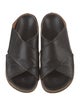 Ganni Leather Slides