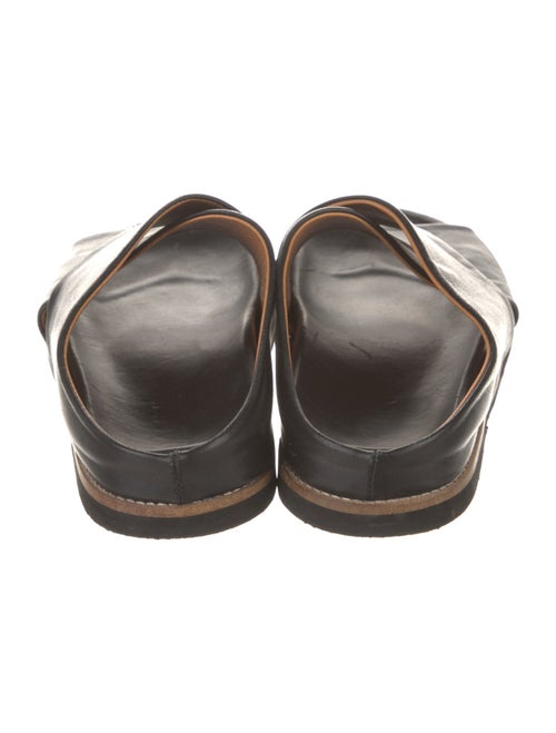 Ganni Leather Slides