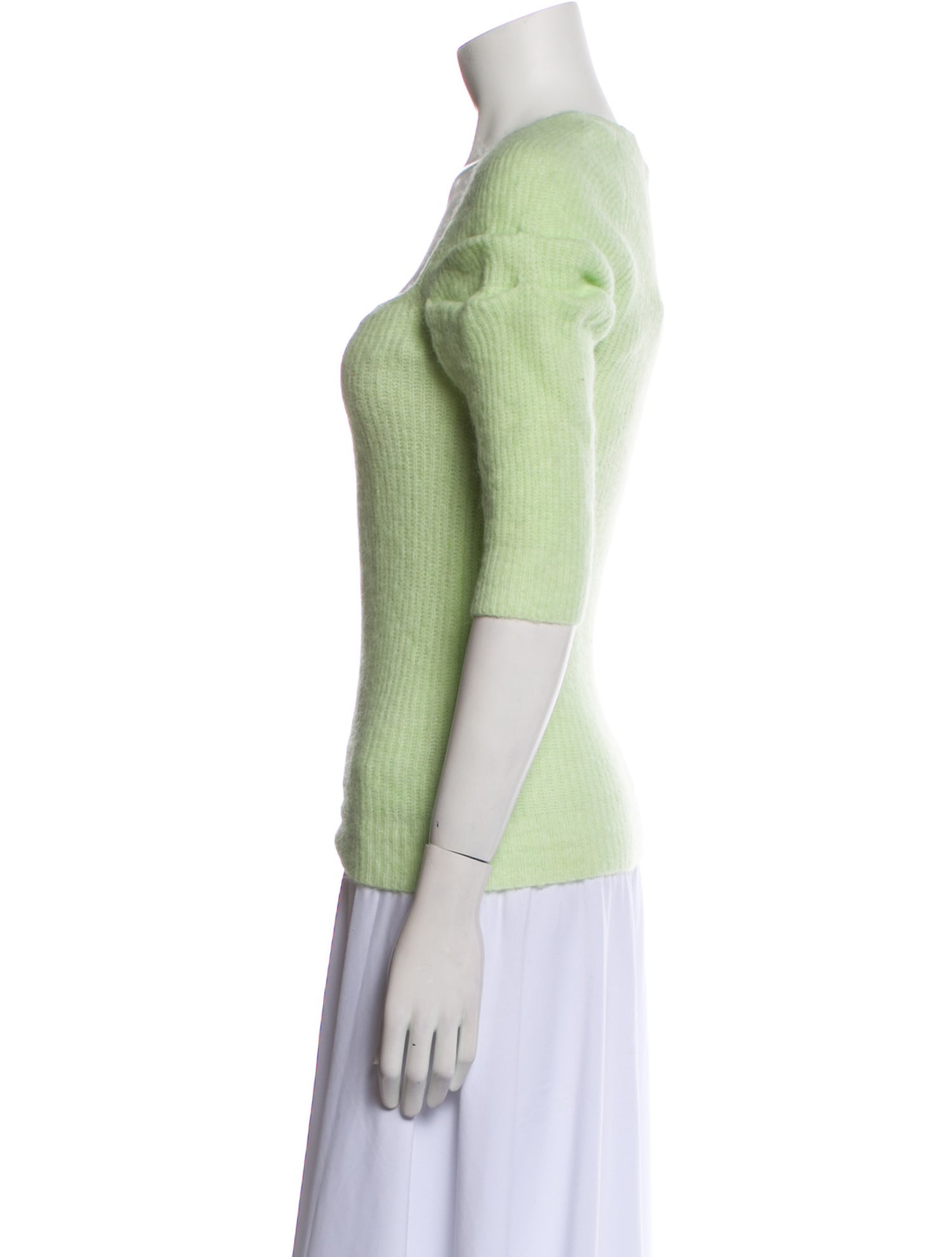 Ganni Square Neckline Sweater