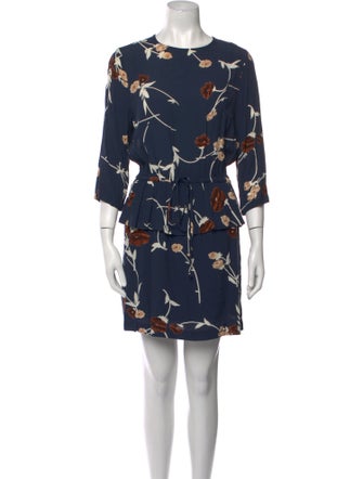 Ganni Printed Mini Dress