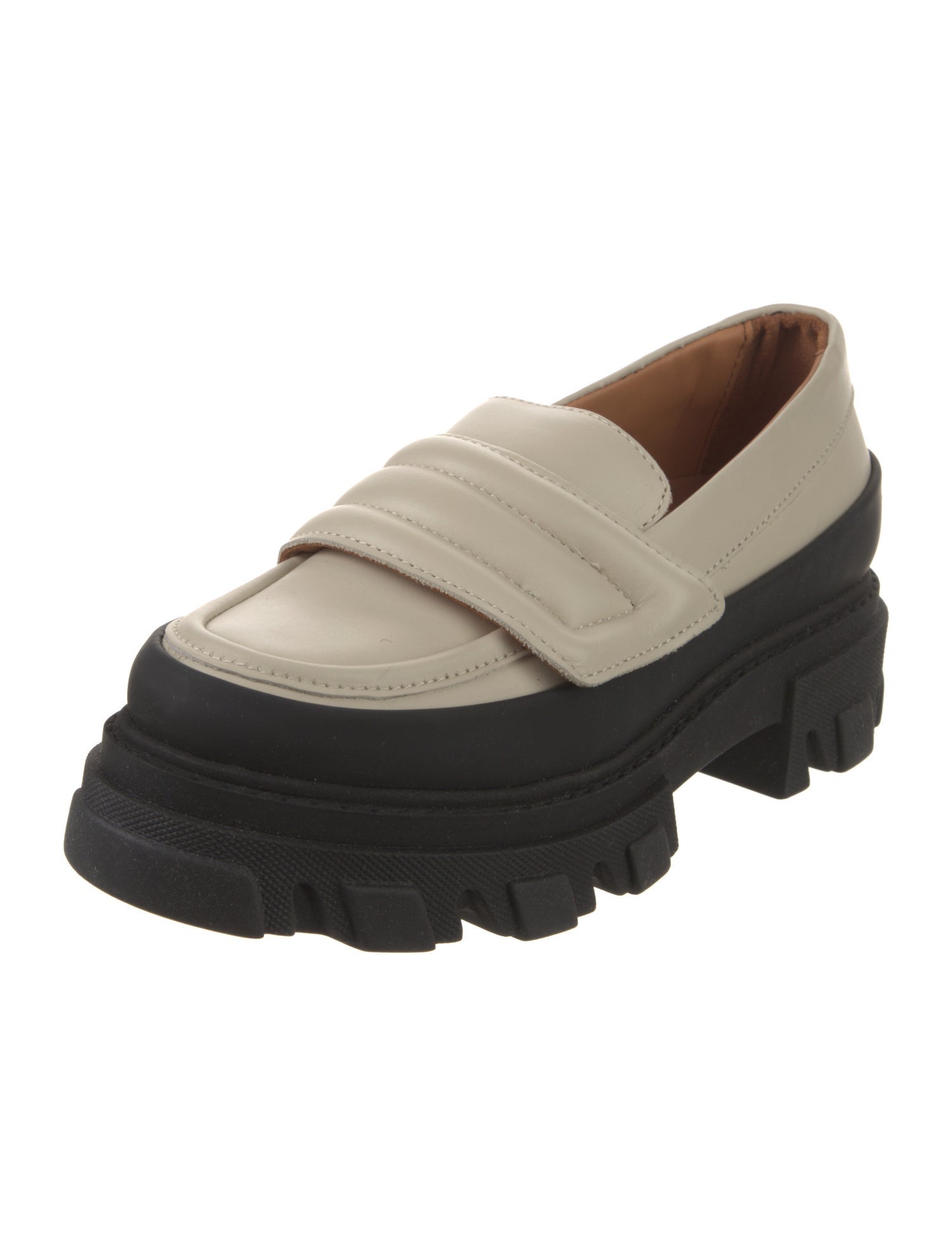 Ganni Leather Loafers