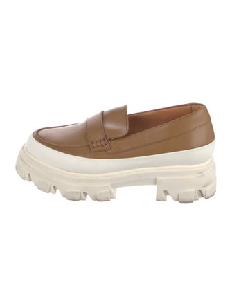 Ganni Leather Loafers