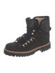 Ganni Suede Combat Boots