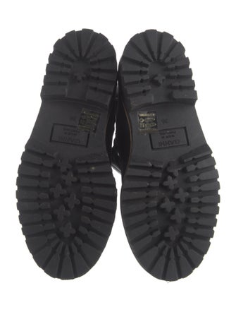 Ganni Suede Combat Boots