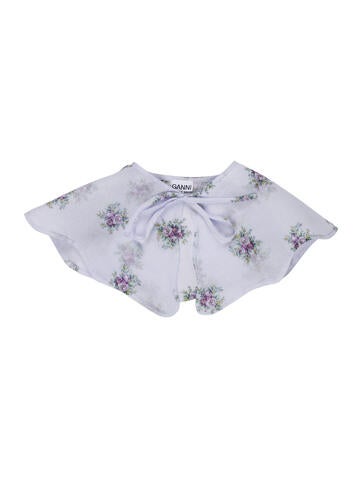 Ganni Scarves and Shawls Floral Print Scarf