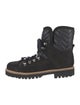 Ganni Suede Combat Boots