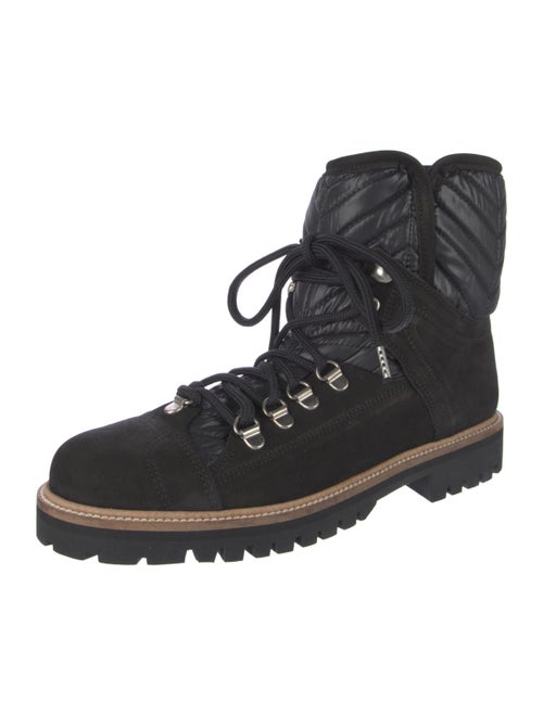 Ganni Suede Combat Boots