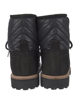 Ganni Suede Combat Boots