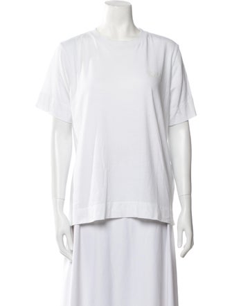 Ganni Crew Neck Short Sleeve T-Shirt