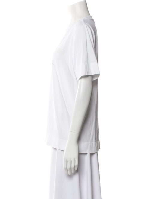 Ganni Crew Neck Short Sleeve T-Shirt