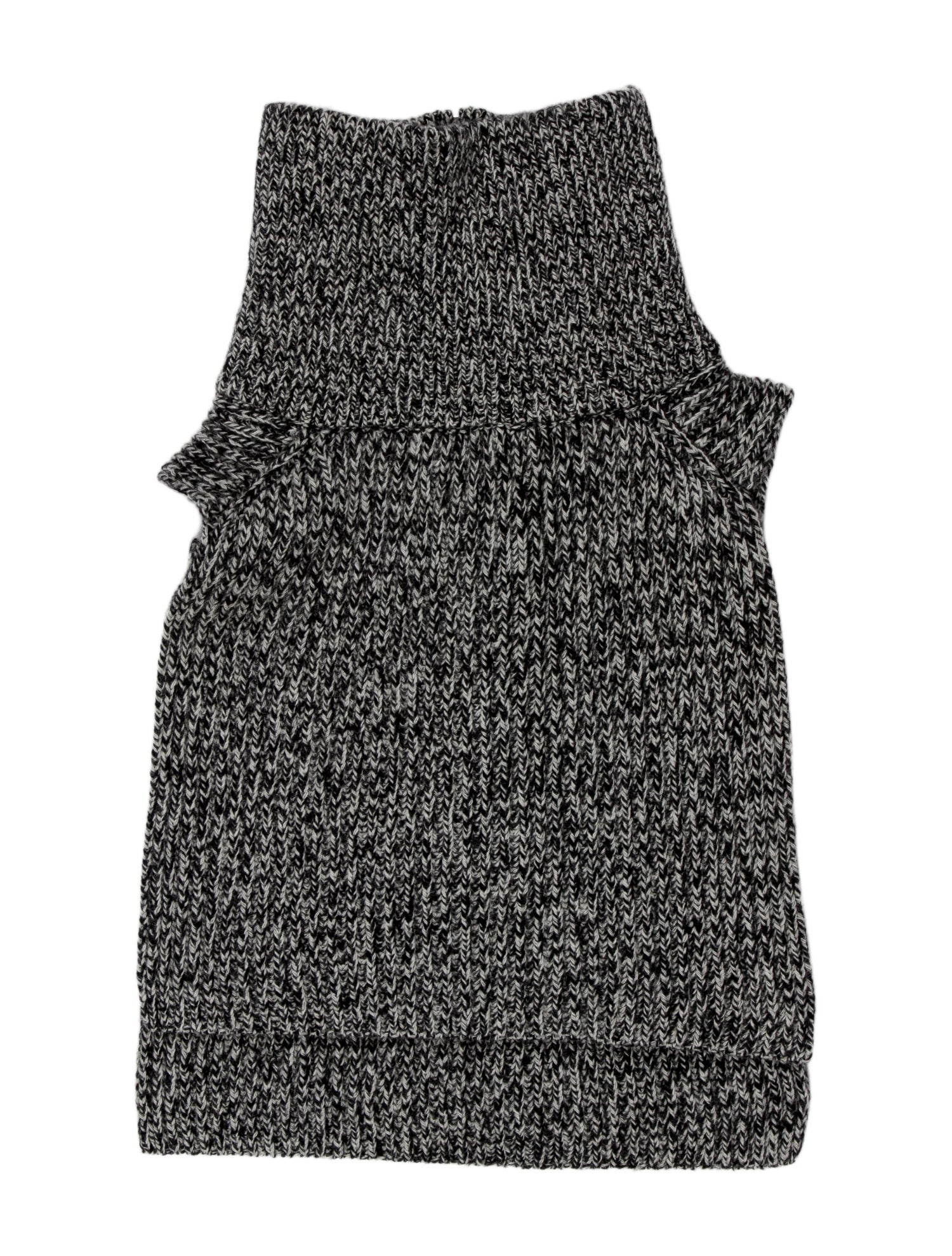 Ganni Wool Mock Neck Sweater