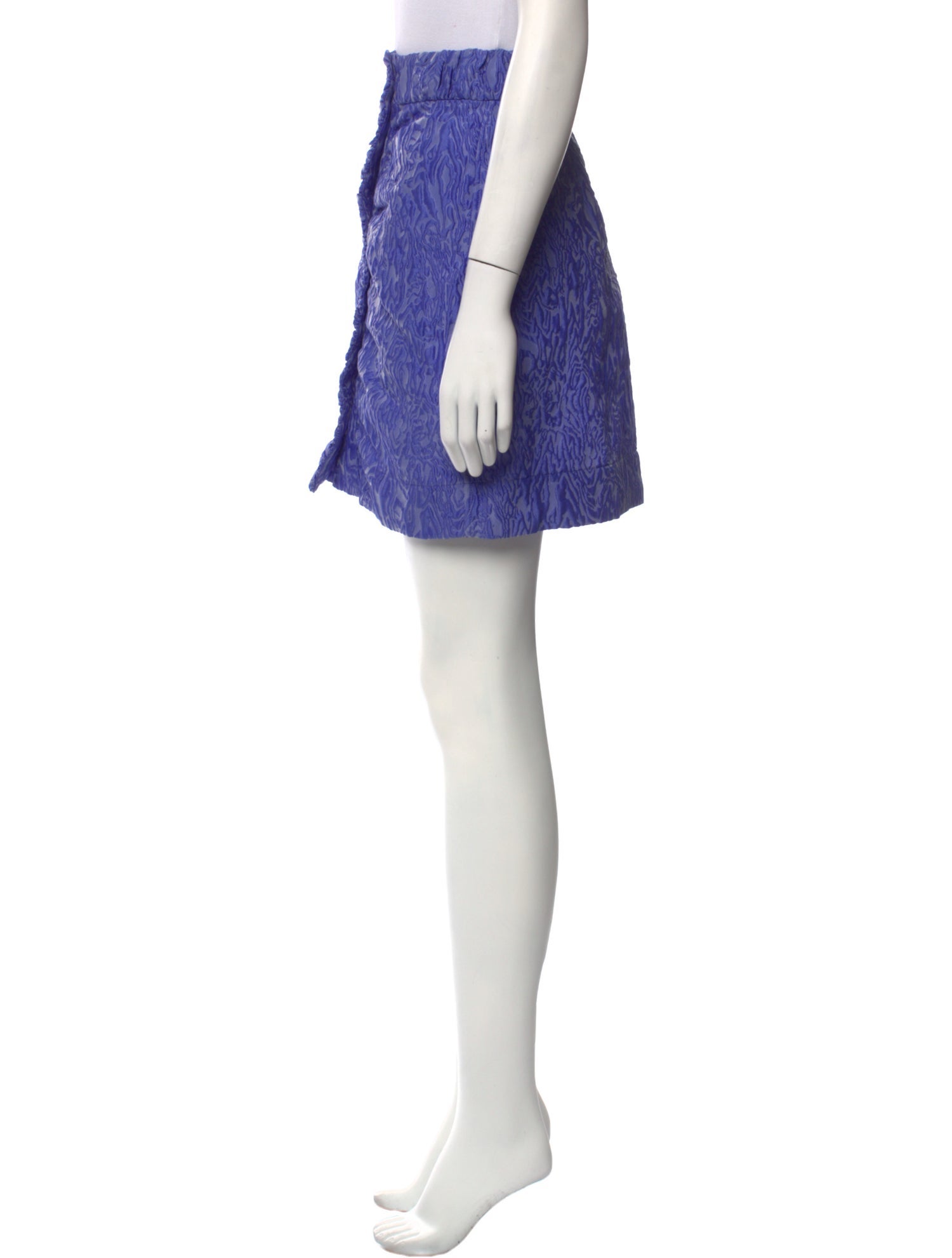 Ganni Printed Mini Skirt