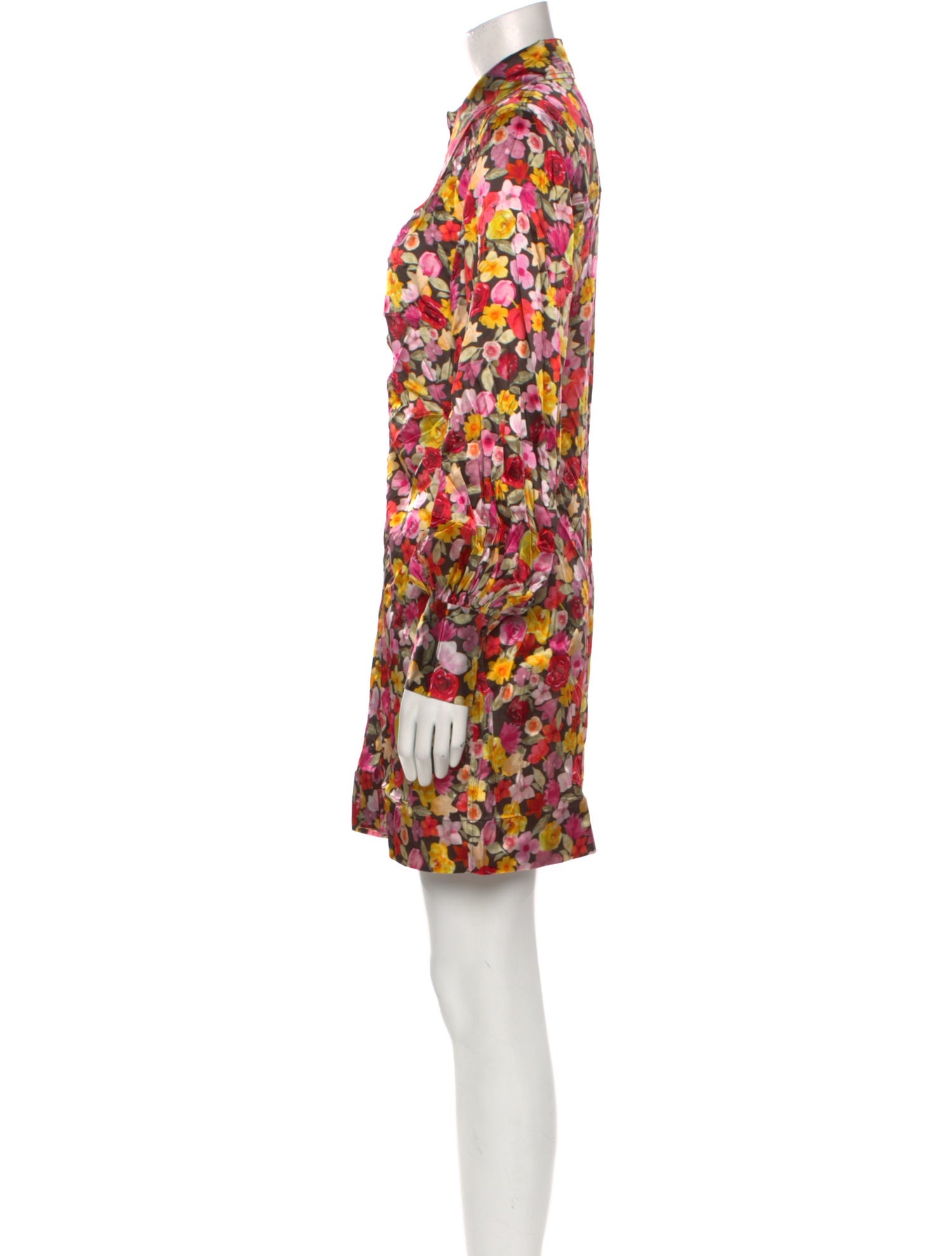 Ganni Silk Mini Dress