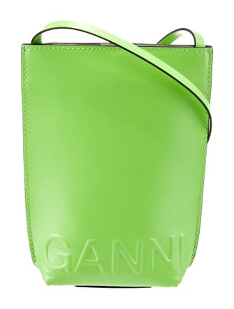 Ganni Leather Crossbody Bag